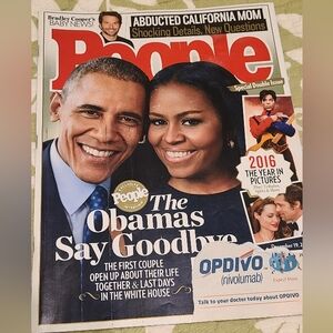 The Obamas People Magazine 2016